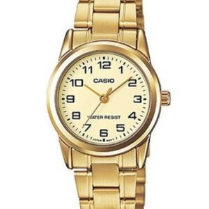 CASIO LTP-V001G-9B MOTERŲ LAIKRODIS (zd589c) + DĖŽUTĖ
