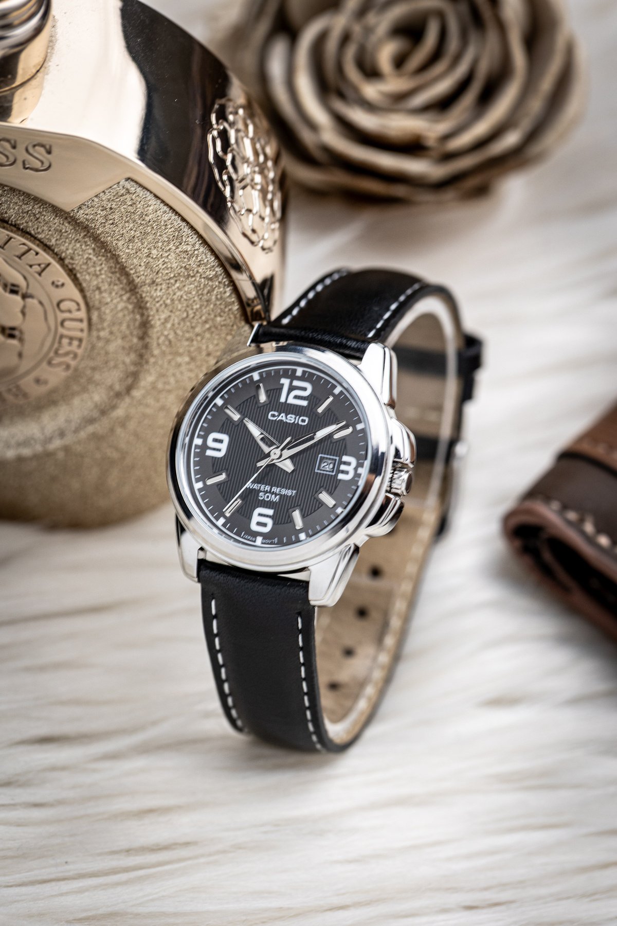 MOTERŲ LAIKRODIS CASIO LTP-1314L 8AVDF (zd575b) + DĖŽUTĖ - Image 9