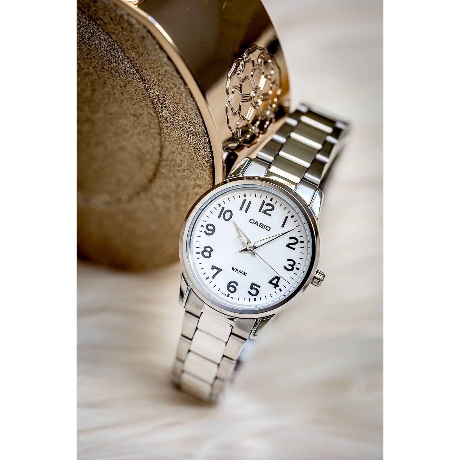 CASIO LTP-1303D-7BVDF MOTERŲ LAIKRODIS (zd591d) + DĖŽUTĖ - Image 4