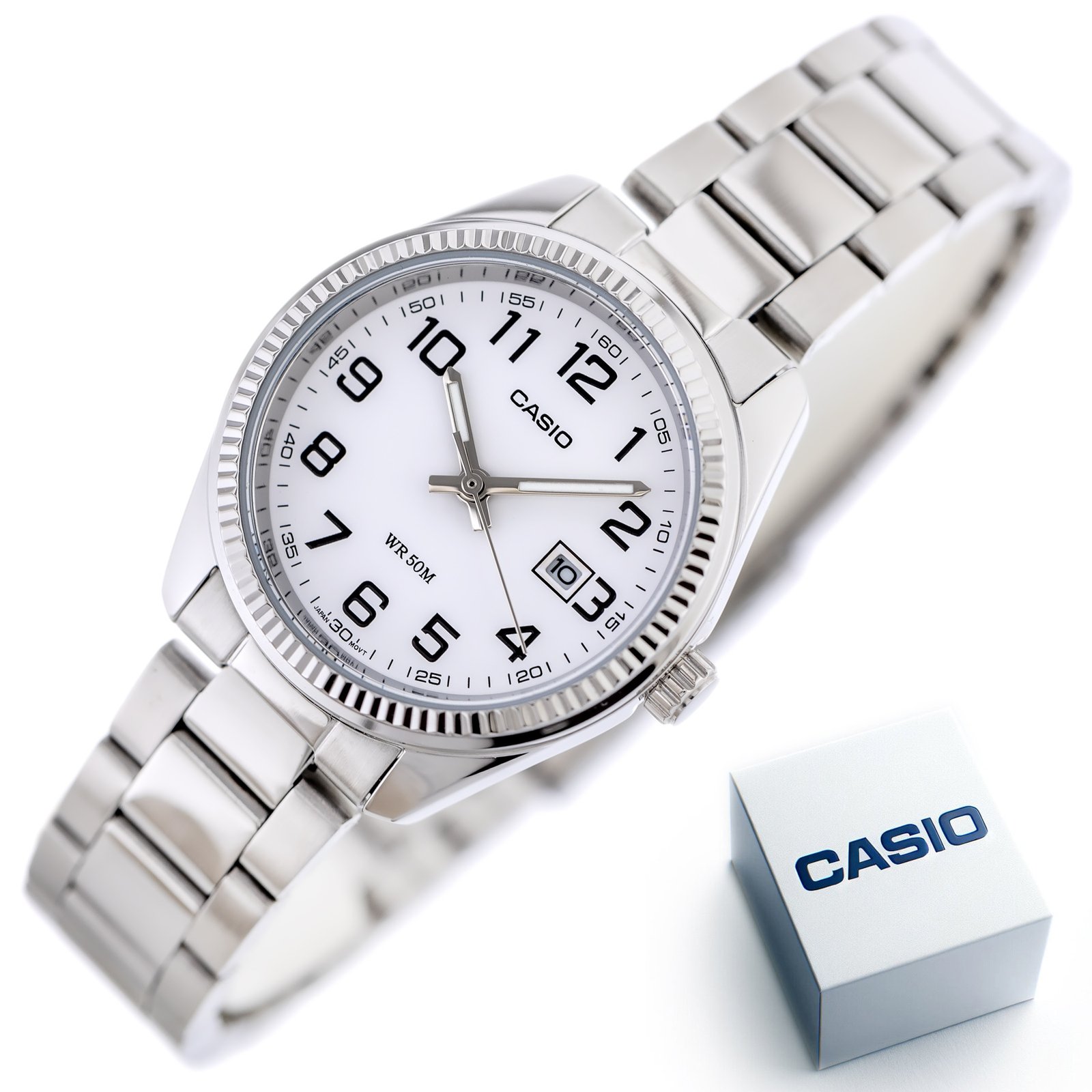 ZEGAREK DAMSKI CASIO LTP-1302D 7B (zd521e) + DĖŽUTĖ - Image 6