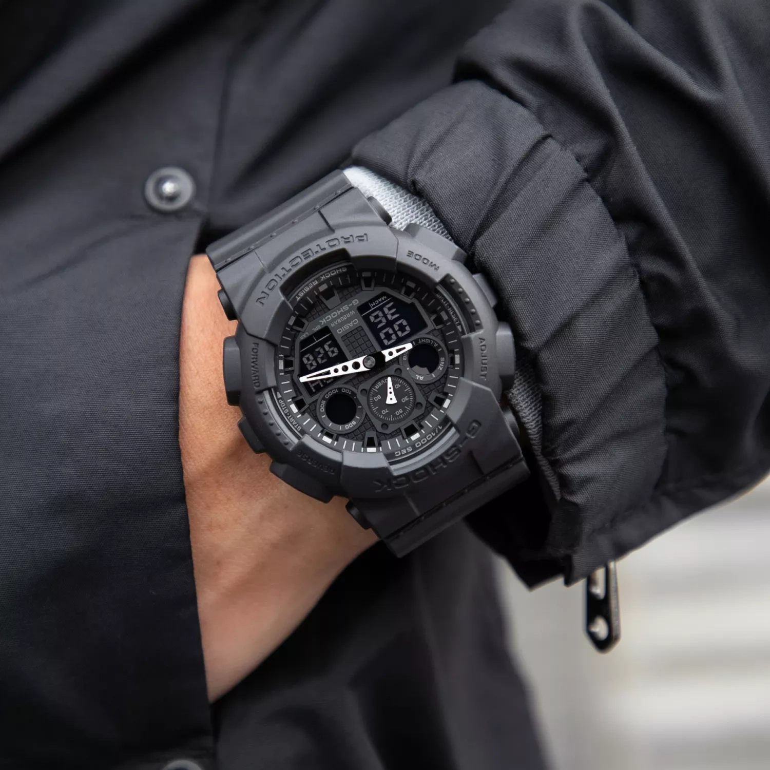 VYRIŠKI LAIKRODIS CASIO G-SHOCK GA-100-1A1ER - Image 3