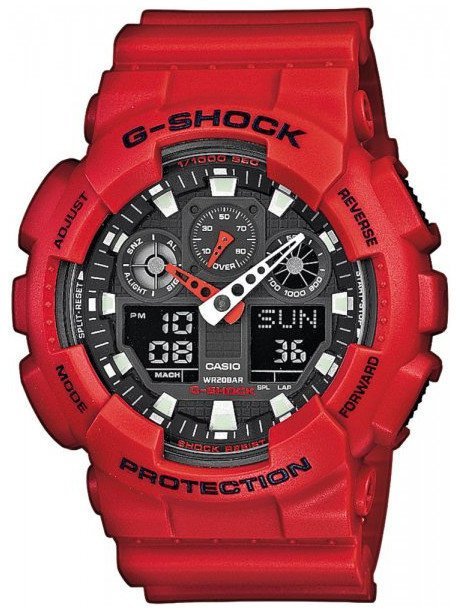 CASIO G-SHOCK VYRIŠKAS LAIKRODIS GA-100B-4AER