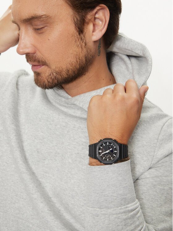 VYRIŠKI LAIKRODIS CASIO G-SHOCK OCTAGON GA-2100-1AER - Image 5