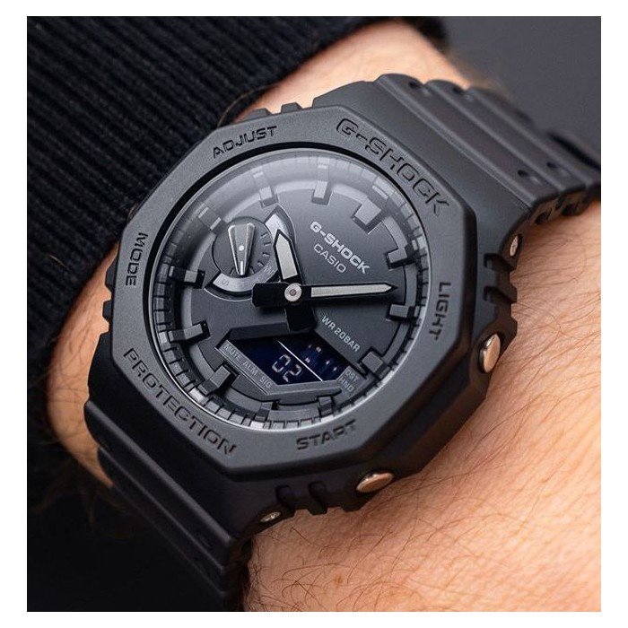 VYRIŠKI LAIKRODŽIAI CASIO G-SHOCK OCTAGON GA-2100-1A1ER - Image 8