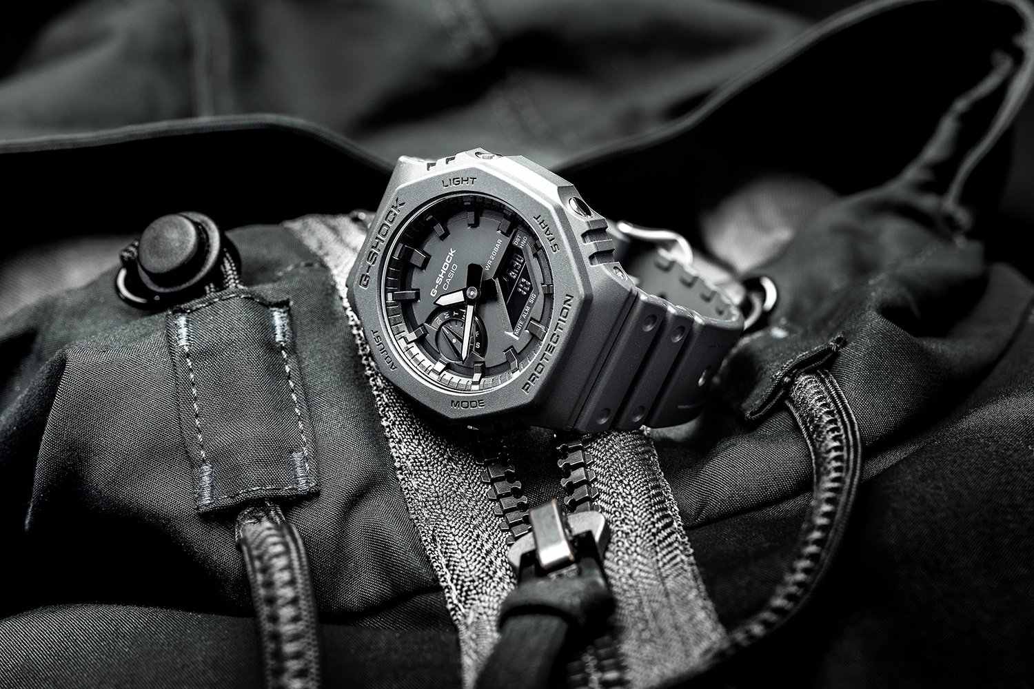VYRIŠKI LAIKRODŽIAI CASIO G-SHOCK OCTAGON GA-2100-1A1ER - Image 9