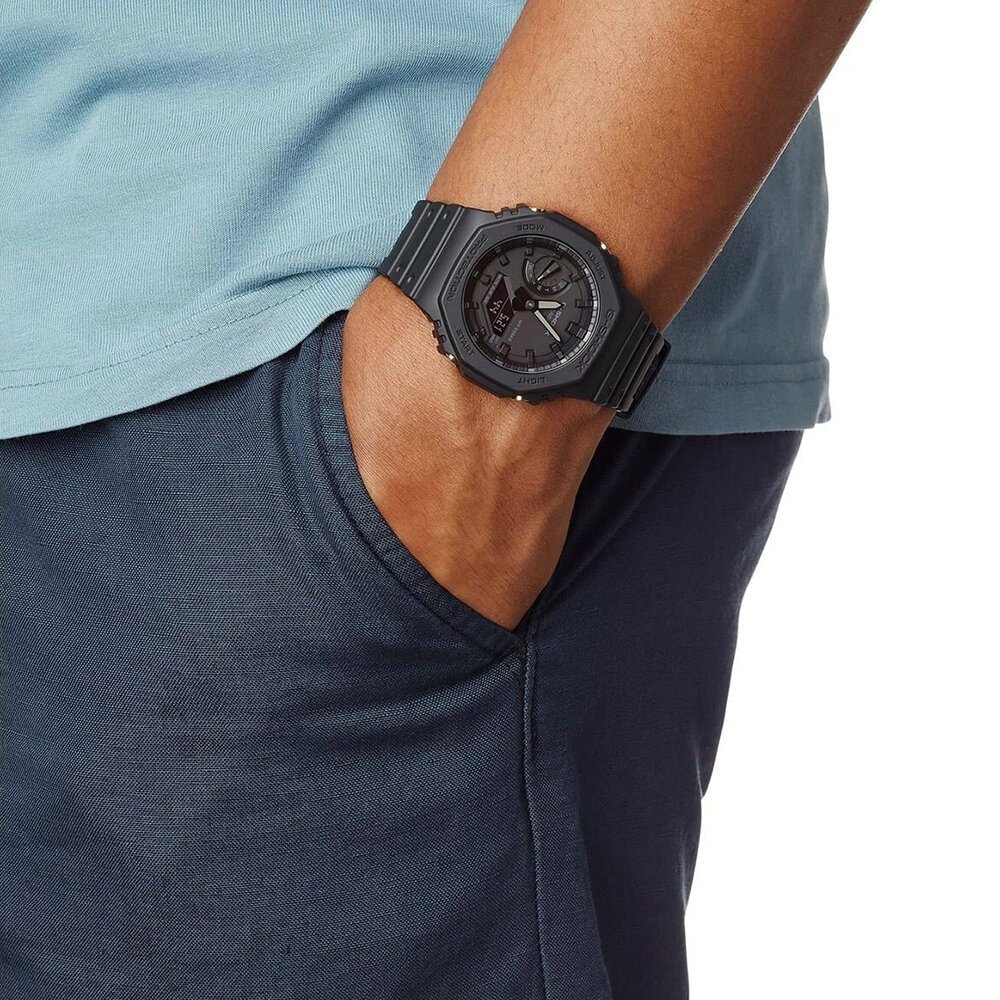VYRIŠKI LAIKRODŽIAI CASIO G-SHOCK OCTAGON GA-2100-1A1ER - Image 7