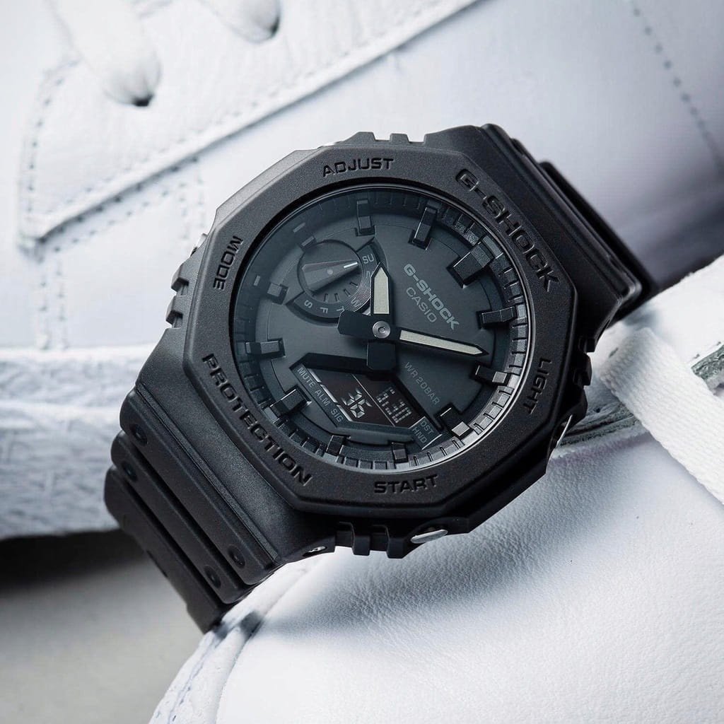 VYRIŠKI LAIKRODŽIAI CASIO G-SHOCK OCTAGON GA-2100-1A1ER - Image 6