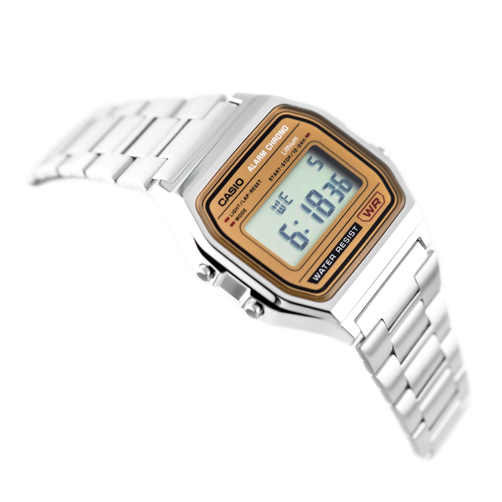 VYRIŠKAS LAIKRODIS CASIO A158WEA-9 (zd093b) – KLASIKA + DĖŽUTĖ - Image 3