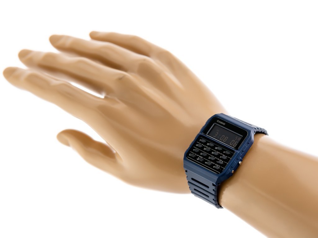 CASIO VINTAGE CA-53WF-2B VYRIŠKAS LAIKRODIS (zd148b) + DĖŽUTĖ - Image 5