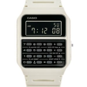 CASIO VINTAGE CA-53WF-8B VYRIŠKAS LAIKRODIS (zd148d) + DĖŽUTĖ