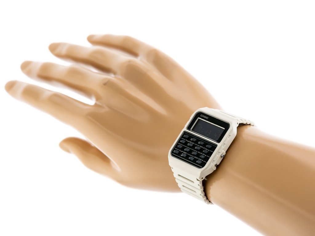 CASIO VINTAGE CA-53WF-8B VYRIŠKAS LAIKRODIS (zd148d) + DĖŽUTĖ - Image 5