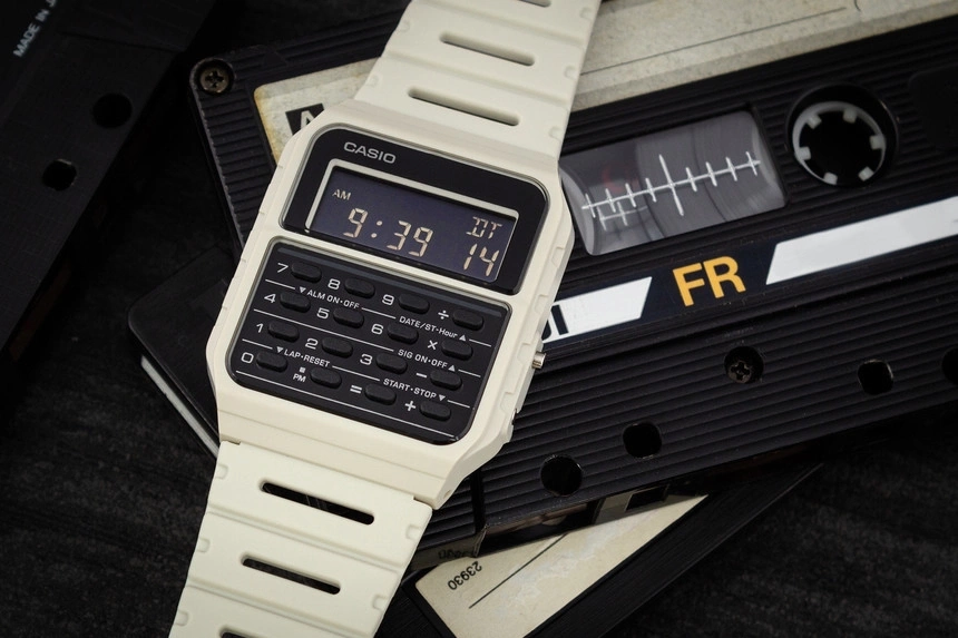 CASIO VINTAGE CA-53WF-8B VYRIŠKAS LAIKRODIS (zd148d) + DĖŽUTĖ - Image 6