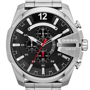 DIESEL VYRIŠKAS LAIKRODIS DZ4308 - MEGA CHIEF + DĖŽUTĖ