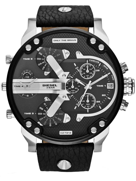 DIESEL VYRIŠKAS LAIKRODIS DZ7313 - MR. DADDY (zz005a)