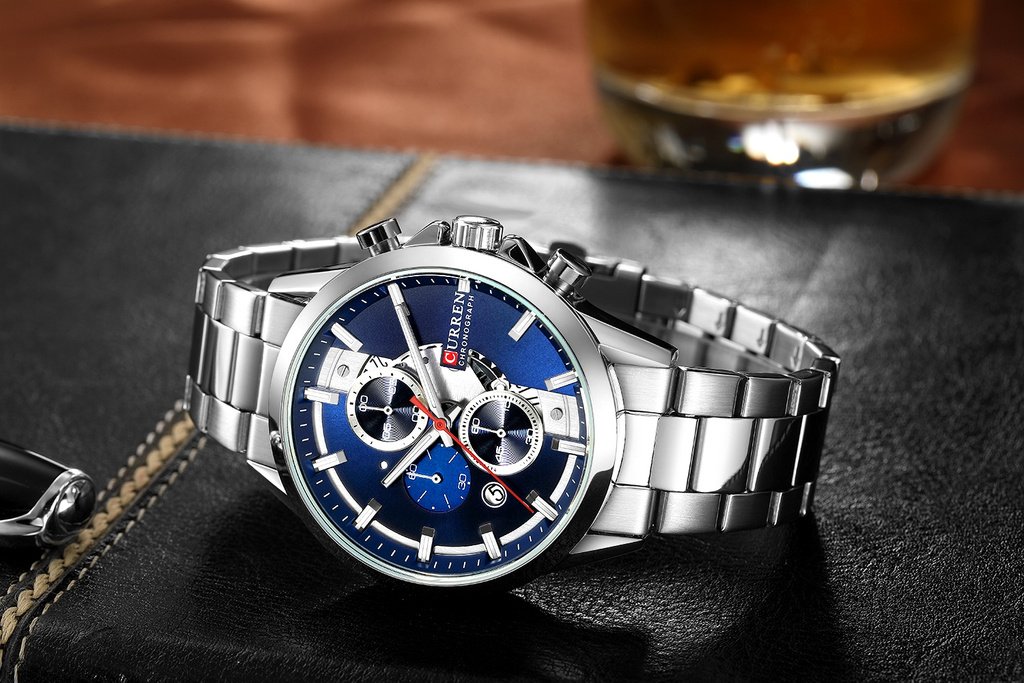 Vyriškas laikrodis CURREN 8325 – CHRONOGRAFAS – 3