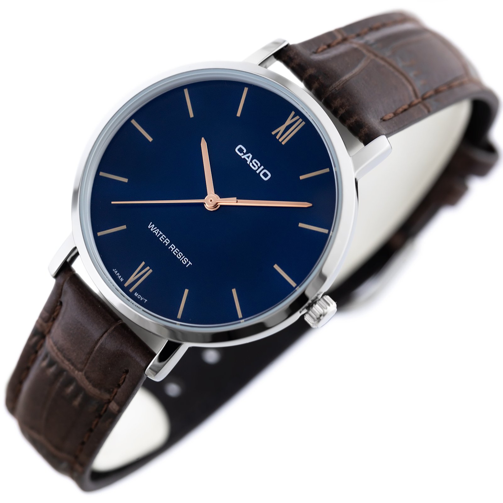 CASIO MOTERŲ LAIKRODIS LTP-VT01L-2B + DĖŽUTĖ - Image 2