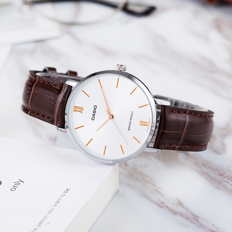 CASIO LTP-VT01L-7B2UDF MOTERŲ LAIKRODIS (zd595b) + DĖŽUTĖ - Image 4