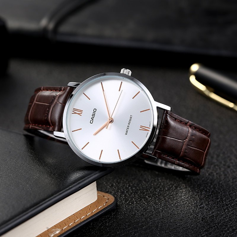 CASIO LTP-VT01L-7B2UDF MOTERŲ LAIKRODIS (zd595b) + DĖŽUTĖ - Image 6