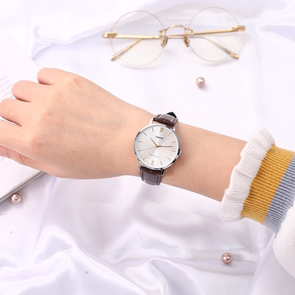 CASIO LTP-VT01L-7B2UDF MOTERŲ LAIKRODIS (zd595b) + DĖŽUTĖ - Image 5