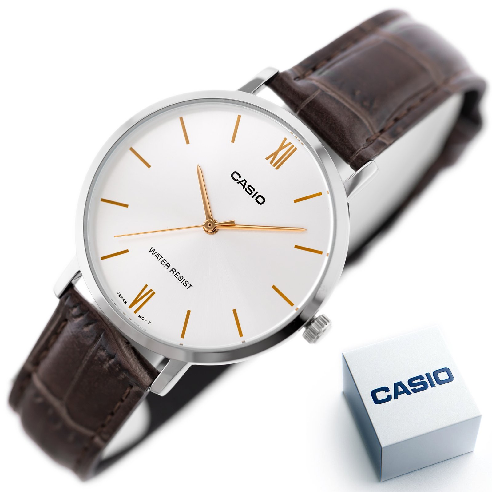 CASIO LTP-VT01L-7B2UDF MOTERŲ LAIKRODIS (zd595b) + DĖŽUTĖ - Image 11