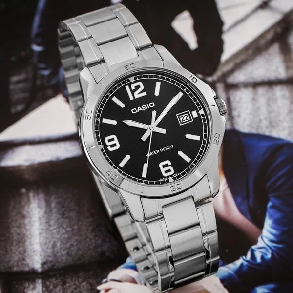CASIO VYRIŠKAS LAIKRODIS MTP-V004D-1B2 (zd047f) + DĖŽUTĖ - Image 3