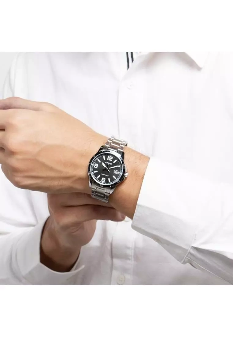 CASIO VYRIŠKAS LAIKRODIS MTP-V004D-1B2 (zd047f) + DĖŽUTĖ - Image 8
