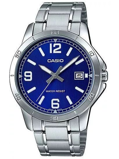 CASIO VYRIŠKAS LAIKRODIS MTP-V004D-2B (zd047g) + DĖŽUTĖ