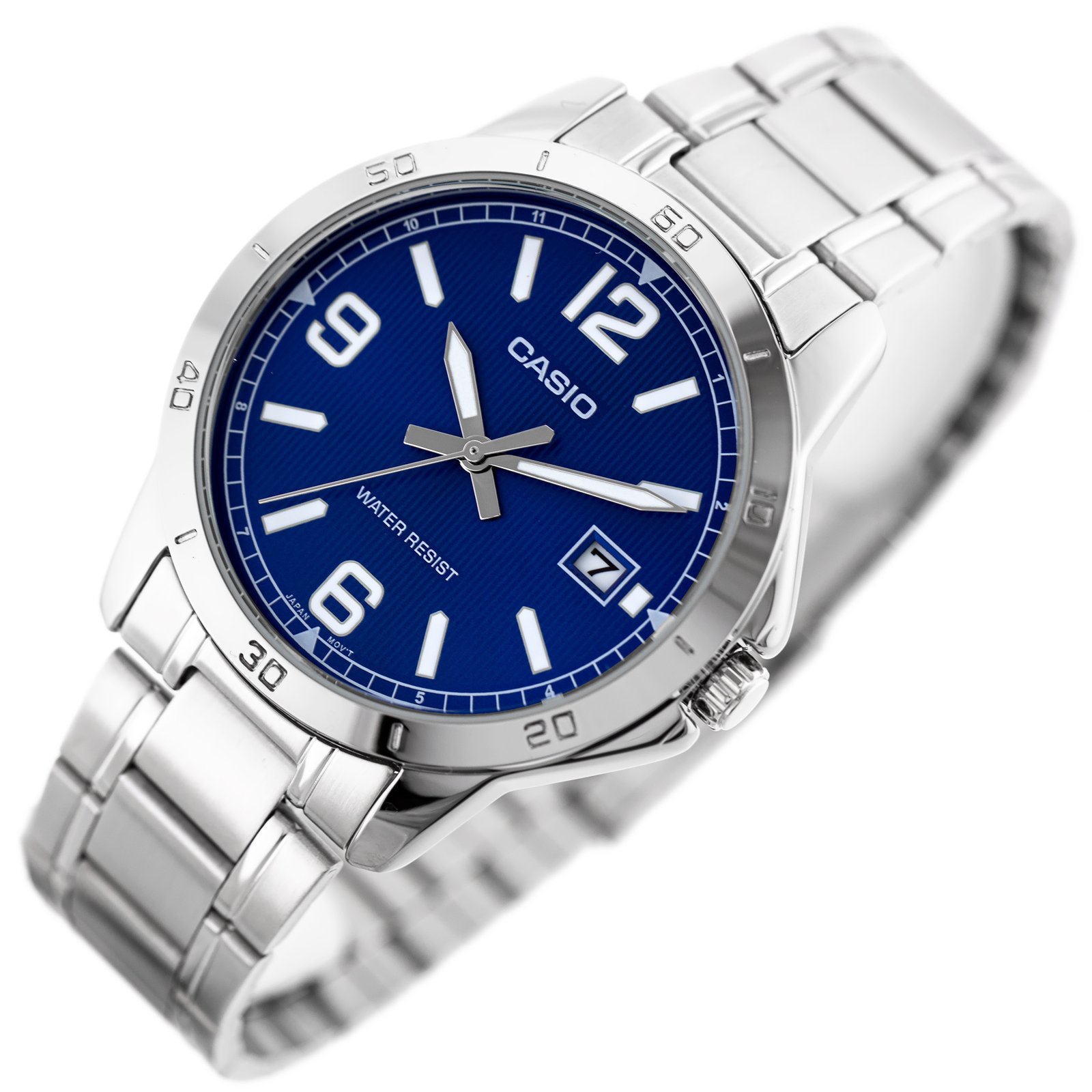 CASIO VYRIŠKAS LAIKRODIS MTP-V004D-2B (zd047g) + DĖŽUTĖ - Image 2