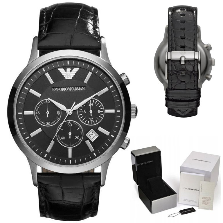 EMPORIO ARMANI AR2447 VYRIŠKAS LAIKRODIS – RENATO (zi012a) - Image 9