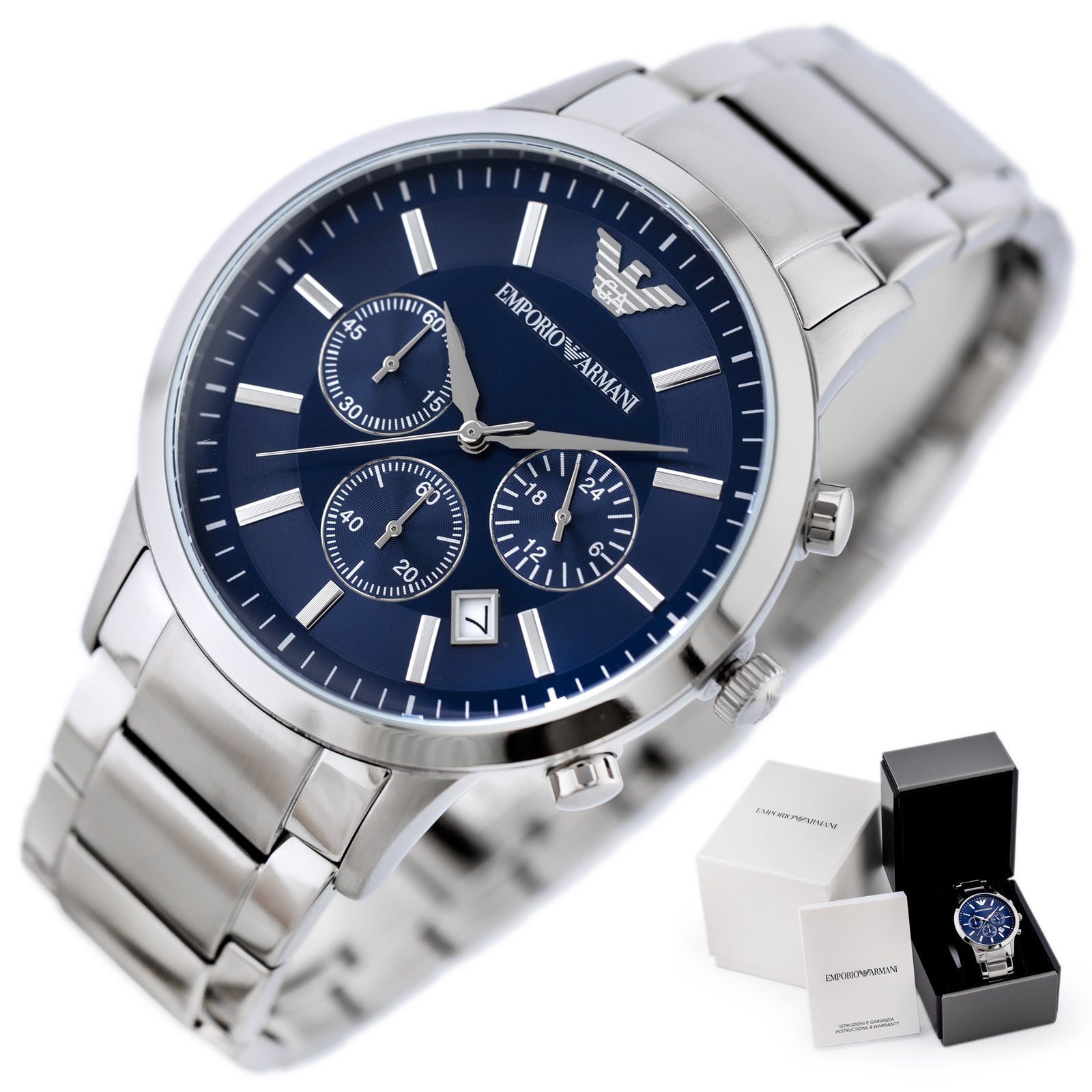 VYRIŠKI LAIKRODIS EMPORIO ARMANI AR2448 - RENATO - Image 11