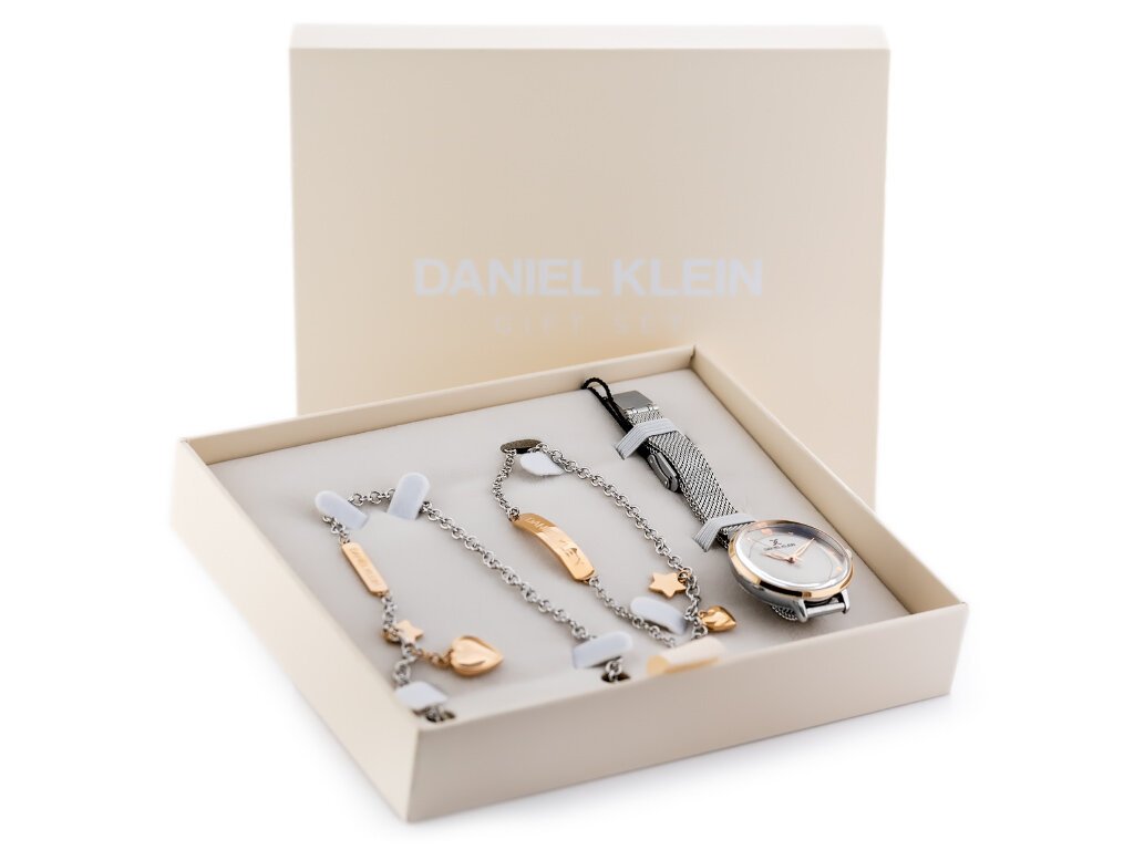 DANIEL KLEIN DK13022-4 dovanų rinkinys su laikrodžiu