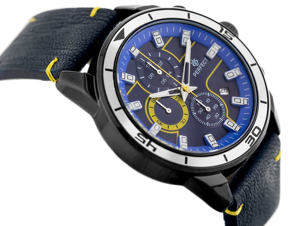 Vyriškas laikrodis PERFECT CH02L – CHRONOGRAFAS – 3