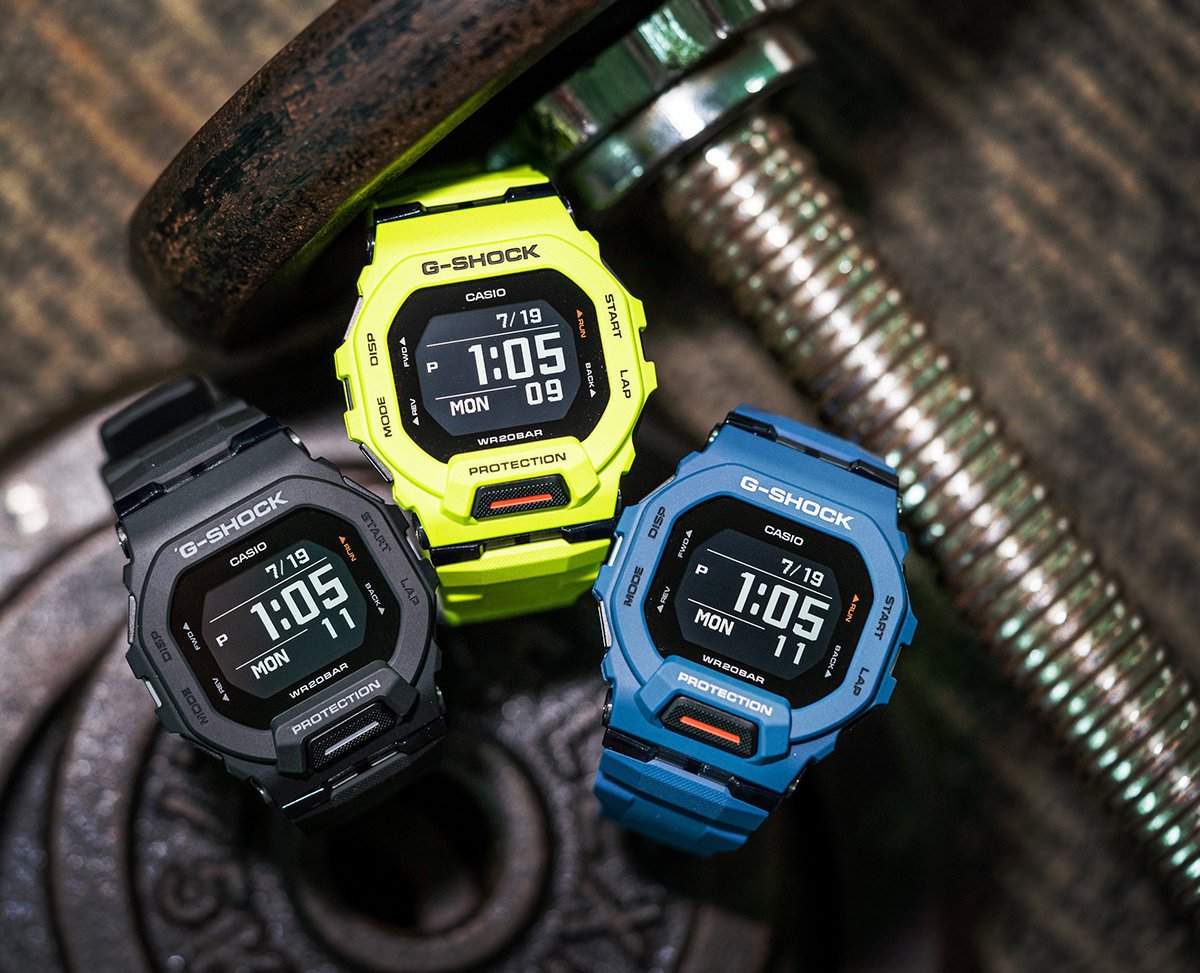 VYRIŠKI LAIKRODŽIAI CASIO G-SHOCK G-SQUAD GBD-200-2ER - Image 8
