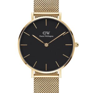 Moteriškas laikrodis DANIEL WELLINGTON DW00100349 – PETITE EVERGOLD 28 mm