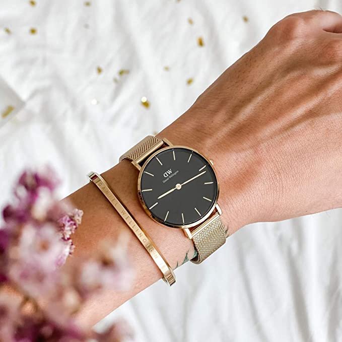 Moteriškas laikrodis DANIEL WELLINGTON DW00100349 – PETITE EVERGOLD 28 mm – 5
