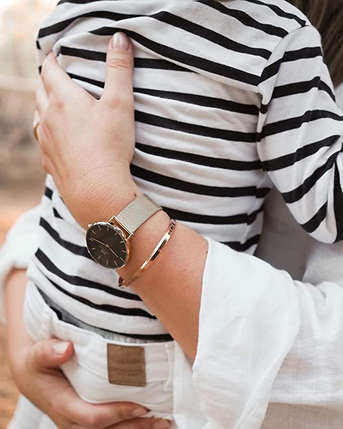 Moteriškas laikrodis DANIEL WELLINGTON DW00100349 – PETITE EVERGOLD 28 mm – 6