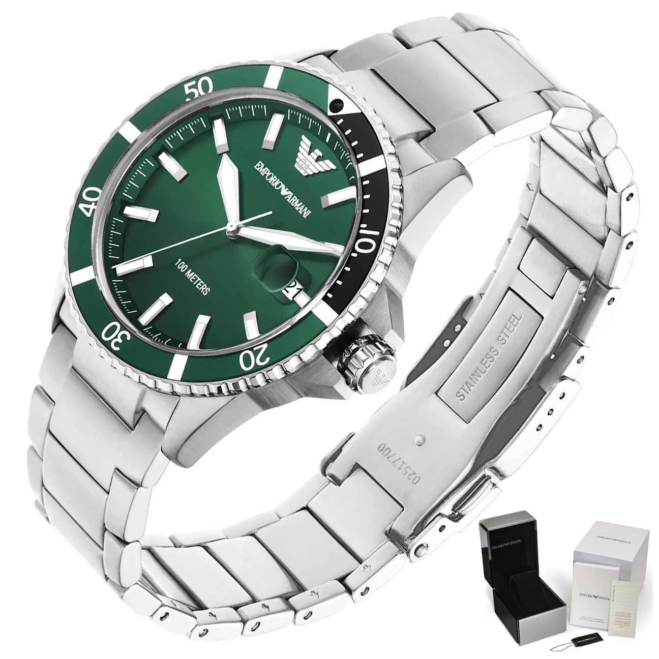VYRIŠKI LAIKRODIS EMPORIO ARMANI AR11338 - MARIO (zi018a) - Image 11
