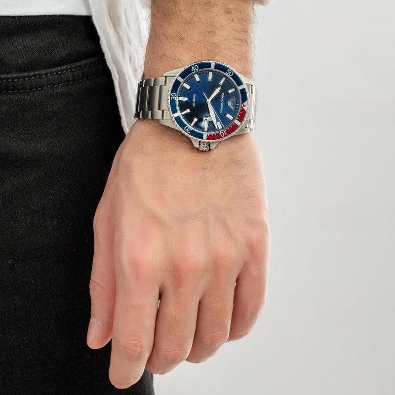 VYRIŠKI LAIKRODIS EMPORIO ARMANI AR11339 - MARIO (zi018b) - Image 8