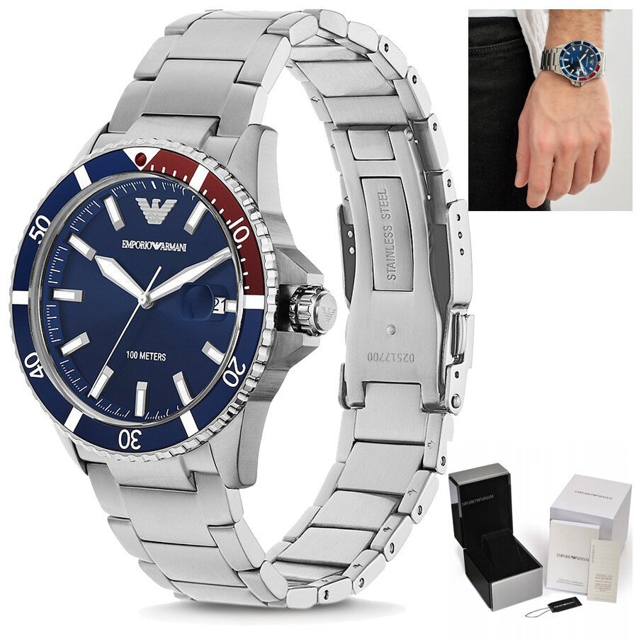 VYRIŠKI LAIKRODIS EMPORIO ARMANI AR11339 - MARIO (zi018b) - Image 10