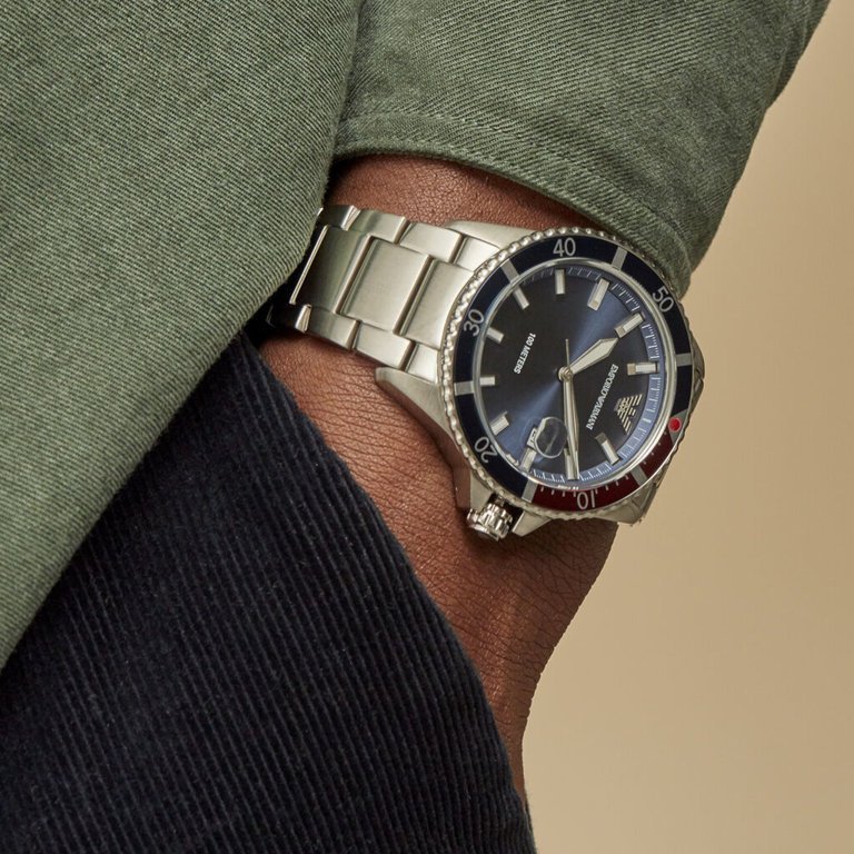 VYRIŠKI LAIKRODIS EMPORIO ARMANI AR11339 - MARIO (zi018b) - Image 7
