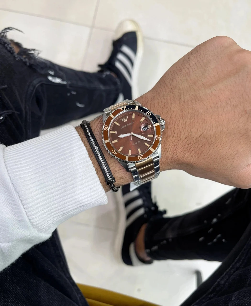 VYRIŠKAS LAIKRODIS EMPORIO ARMANI AR11340 - MARIO (zi018c) - Image 6