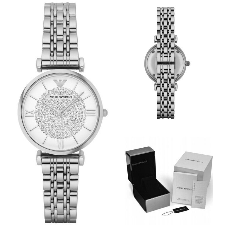 EMPORIO ARMANI AR1925 MOTERŲ LAIKRODIS – GIANNI T-BAR (zi505a) - Image 8