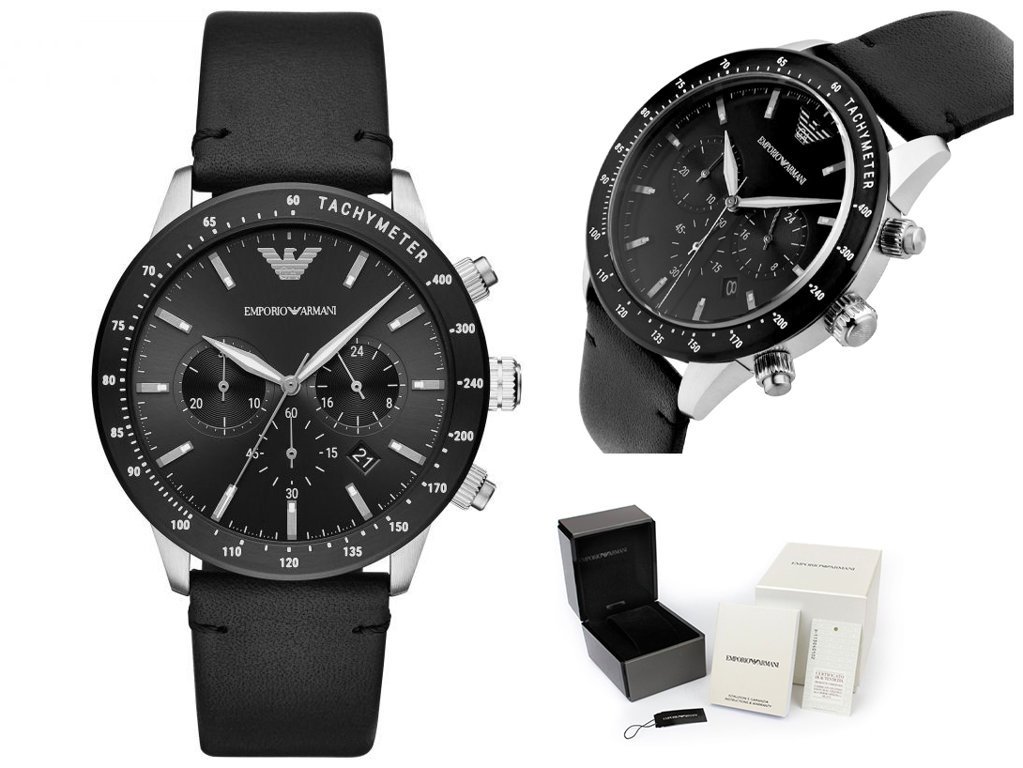 VYRIŠKI LAIKRODIS EMPORIO ARMANI AR11243 - MARIO (zi021a) - Image 8