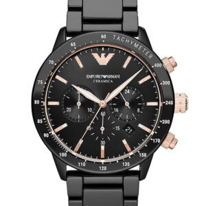 EMPORIO ARMANI VYRIŠKAS LAIKRODIS AR70002 - MARIO - KERAMIKOS (zi022a)