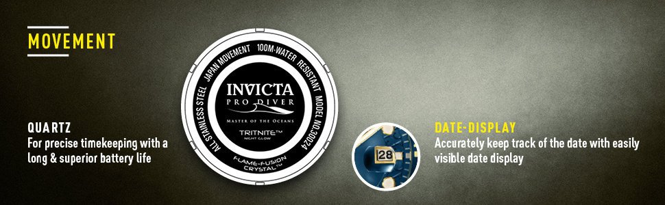 Vyriškas laikrodis INVICTA PRO DIVER 30024 – WR100, korpusas 43 mm – 7