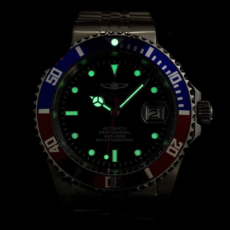 Vyriškas laikrodis INVICTA DIVER PROFESSIONAL 30094 – AUTOMAT WR200, korpusas 42 mm – 3