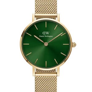 Moteriškas laikrodis DANIEL WELLINGTON DW00100479 – PETITE EMERALD 28 mm