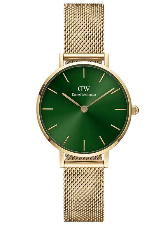 Moteriškas laikrodis DANIEL WELLINGTON DW00100479 – PETITE EMERALD 28 mm