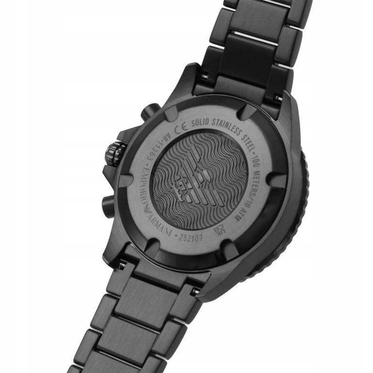 EMPORIO ARMANI AR11363 DIVER VYRIŠKAS LAIKRODIS (zi035a) + DĖŽUTĖ - Image 4