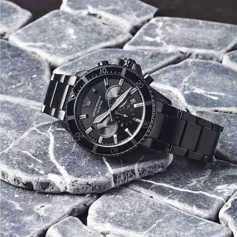 EMPORIO ARMANI AR11363 DIVER VYRIŠKAS LAIKRODIS (zi035a) + DĖŽUTĖ - Image 6